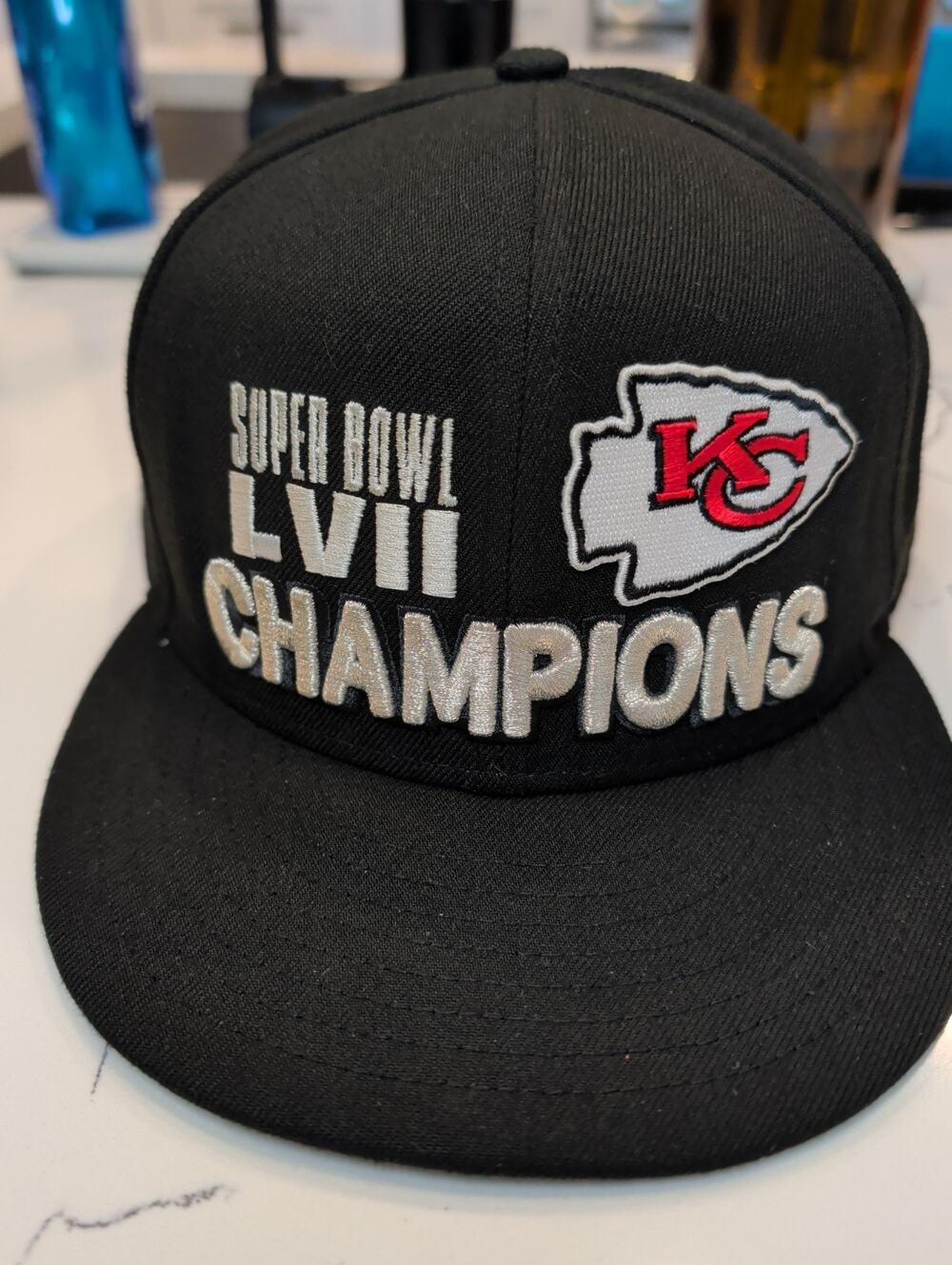 Kansas City Chiefs Super Bowl LVII Parade Champions 9FIFTY Hat - Black